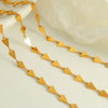 316L Stainless Steel Jewelry Set With Geometric Triangle Pattern Handmade Electroplated For Women