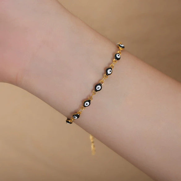 Titanium Steel Jewelry Set With Oil Drop Stitching Electroplated For Women