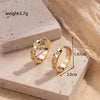 Titanium Steel Jewelry With Love Heart Water Drop Bell Shapes Electroplated Design