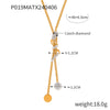 316L Stainless Steel Jewelry With Spirit Snake Design Double Layer Chain Electroplated Style For Unisex