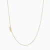 Titanium Steel Letter Geometric Ochain Necklace For Women