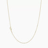 Titanium Steel Letter Geometric Ochain Necklace For Women