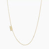 Titanium Steel Letter Geometric Ochain Necklace For Women