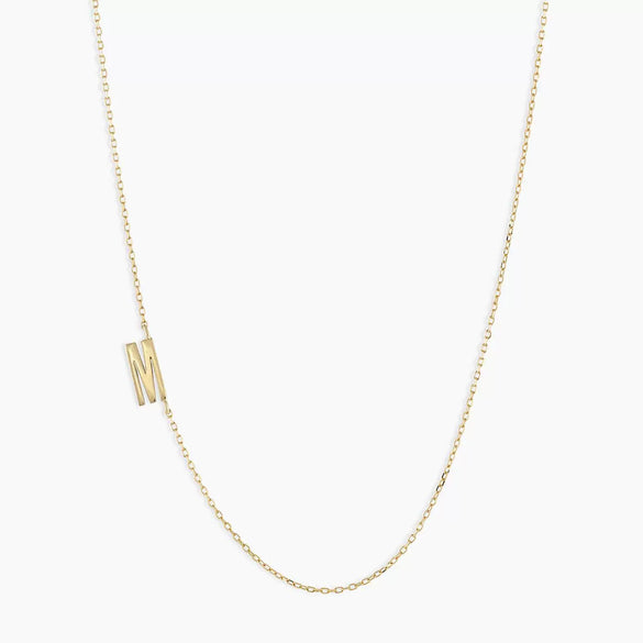 Titanium Steel Letter Geometric Ochain Necklace For Women