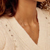 Titanium Steel Letter Geometric Ochain Necklace For Women