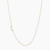 Titanium Steel Letter Geometric Ochain Necklace For Women