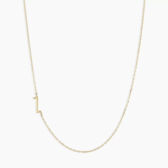 Titanium Steel Letter Geometric Ochain Necklace For Women