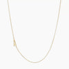 Titanium Steel Letter Geometric Ochain Necklace For Women