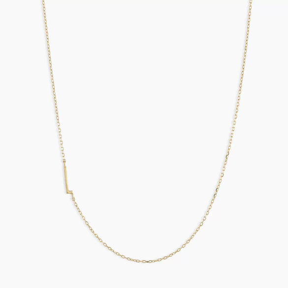 Titanium Steel Letter Geometric Ochain Necklace For Women