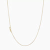 Titanium Steel Letter Geometric Ochain Necklace For Women