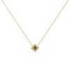 Titanium Steel Light Luxury Flower Pattern Electroplated Opal Earrings And Necklace