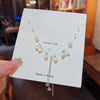 Titanium Steel Mermaid Tail Pendant Necklace For Women Fashion Inlaid Zircon Cross Chain Animals Zodiac Style