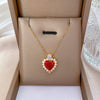 Titanium Steel Micro Diamond Ochain Necklace With Geometric Pattern And Cartoon Style For Women