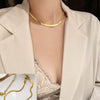Titanium Steel Minimalist Sweet Style Singlelayer Blade Waist Body Chain For Female