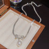Titanium Steel Necklace Light Luxury Geometric Shell Pendant Fashion Accessories
