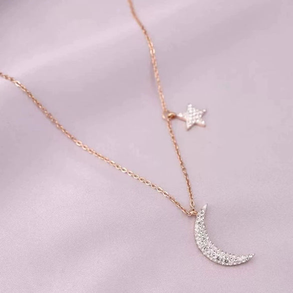 Titanium Steel Pearl Ball Chain Necklace For Women With Letters Numbers Text Pattern Simple Design And 18K Gold Electroplated Treatment