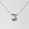 316L Stainless Steel Pendant Necklace With Letter Pattern 18K Gold Plated Unisex