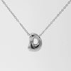 316L Stainless Steel Pendant Necklace With Letter Pattern 18K Gold Plated Unisex