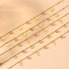 Titanium Steel Pendant With Diamond And Snowflake Pattern Electroplated Women's Bracelet Light Luxury Jewelry