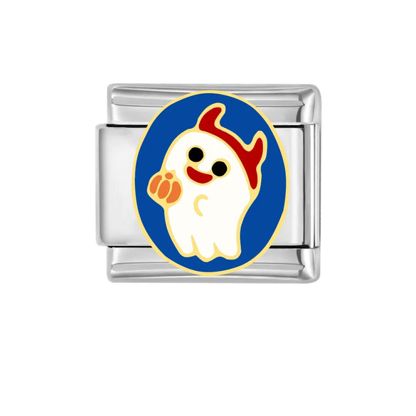 Titanium Steel Pumpkin Elephant Number Italian Charms