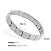 316L Stainless Steel Retro Geometric Electroplated Spring Bracelet For Women And Men