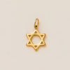 Titanium Steel Retro Geometric Pendant Necklace With Electroplating Rainbow Stars Love Pattern