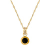 Titanium Steel Ring And Clavicle Necklace With Geometric Pattern And Electroplating Treatment Unisex Fashion Style