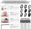 Titanium Steel Rotating Decompression Chain Ring Jewelry With Geometric Design