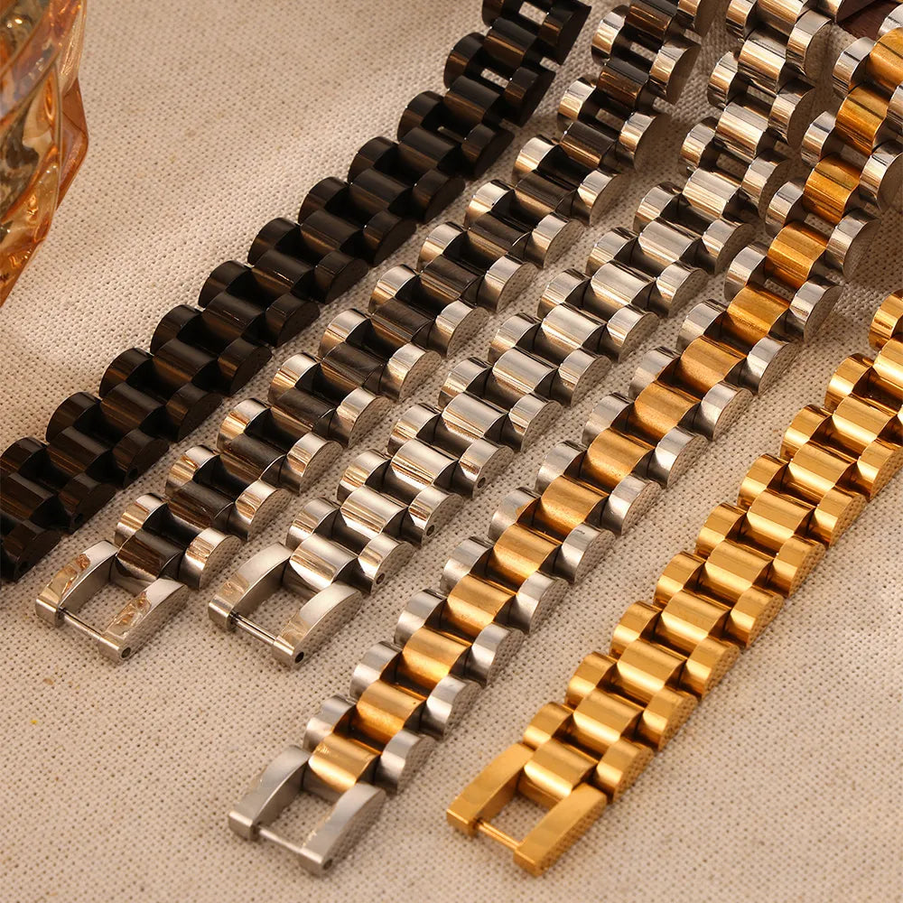 Simple Style Commute Cool Style Geometric Titanium Steel 18K Gold Plated Bracelets In Bulk