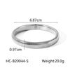 Titanium Steel Singlelayer Elastic Snake Chain Bracelet Geometric Diamond Style