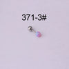 Titanium Steel Small Ear Nail Cartilage Earrings With Screw Design
