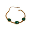 Titanium Steel Snake Bone Chain Necklace For Women Electroplated Simple Fashion