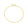 Titanium Steel Snake Bone Chain Necklace Women's Geometric Electroplated Simple Style Light Luxury Accessories