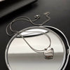 Titanium Steel Snake Bone Chain Women's Cold Style Geometric Light Luxury Clavicle Necklace
