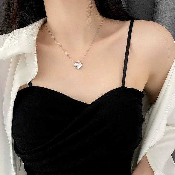Titanium Steel Snake Bone Chain Women's Cold Style Geometric Light Luxury Clavicle Necklace