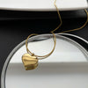 Titanium Steel Snake Bone Chain Women's Cold Style Geometric Light Luxury Clavicle Necklace