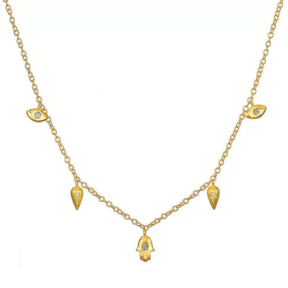 Titanium Steel Snake Pendant Necklace With Geometric Pattern Retro Style Electroplated