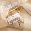 Titanium Steel Snakeshaped Electroplated Women's Light Luxury Style Earrings