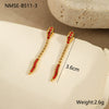 Titanium Steel Snakeshaped Jewelry With Constellation And Zodiac Patterns Electroplated For Women