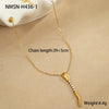 Titanium Steel Snakeshaped Jewelry With Constellation And Zodiac Patterns Electroplated For Women