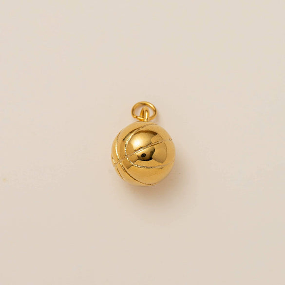 Titanium Steel Sports Pendant Necklace With Geometric Pattern And Vacuum Plating For Women