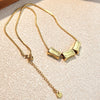 Titanium Steel Stainless Steel Ushaped Vintage Minimalist Necklace