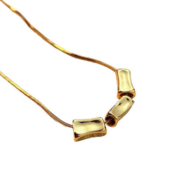 Titanium Steel Stainless Steel Ushaped Vintage Minimalist Necklace