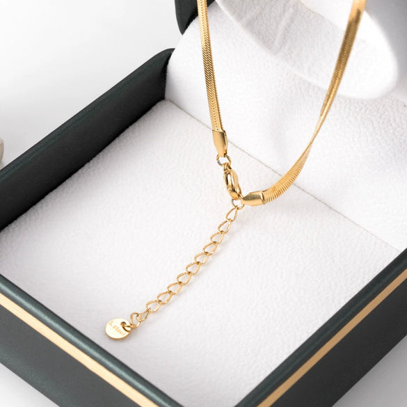 Titanium Steel Star Clavicle Chain For Women Electroplated Hiphop Style Niche Design Light Luxury