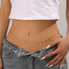 Titanium Steel Star Pendant Waist Chain Light Luxury Sweet Style