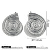 Titanium Steel Starfish Conch Pendant Necklace Accessories Electroplating