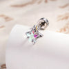 Titanium Steel Starshaped Zirconia Earrings For Women Versatile Style