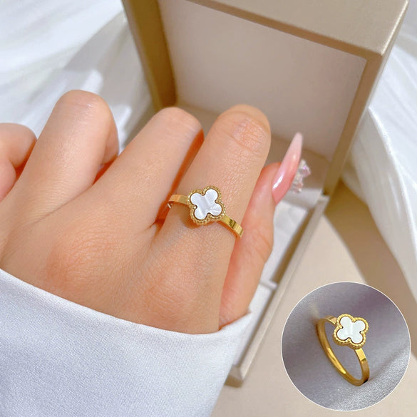 Titanium Steel The Crown Pattern Simple Style Polished Unisex Ring
