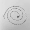 Titanium Steel Unisex Geometric Style Furnace Vacuum Plated Necklace O Chain Jewelry