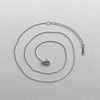 Titanium Steel Unisex Geometric Style Furnace Vacuum Plated Necklace O Chain Jewelry